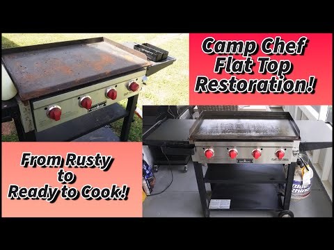 Camp Chef Flattop Restoration! Rusty to Ready!
