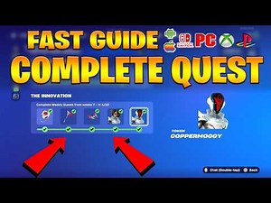 How to EASILY Complete The Innovation Weekly Quests from weeks 7-11: 20/20 Fortnite locations Quest!