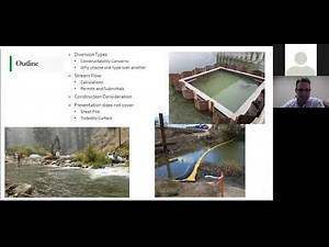 Small River and Creek Diversion Strategy #ieca #erosion control