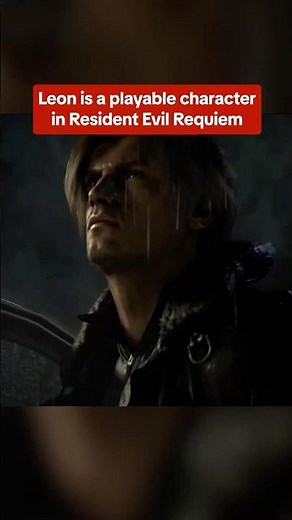 Leon Kennedy is a fully playable character in Resident Evil Requiem. #thegameawards #residentevil