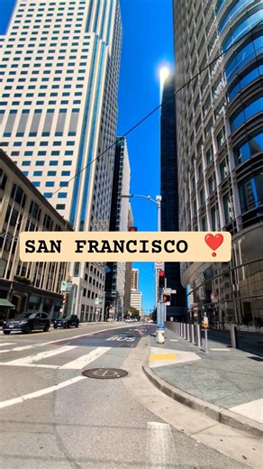 San Francisco 📍 City of Shine ✨🌆 Beautiful Weather & Shiny Buildings #sanfrancisco #california #sf