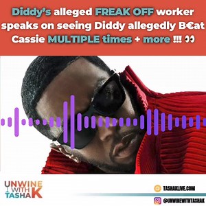 You can watch this FULL interview NOW on TashaKlive.com‼️👀🙏 • • #explore #diddy #pdiddy #puffy #puffdaddy #puffdaddyandthefamily #badboyrecords #domesticviolence #domesticabuse #tashak #tashaklive #explorepage | Tasha K