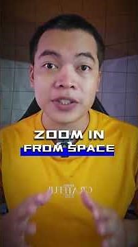 How to create a ZOOM IN FROM SPACE transition to your video? #googleearth #zoominfromspace #capcut