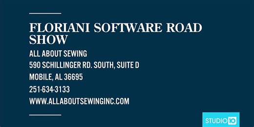All About Sewing: Floriani Software Road Show 