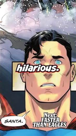 Superman finds out Batman knows Santa Claus? #dcuniverse #shorts