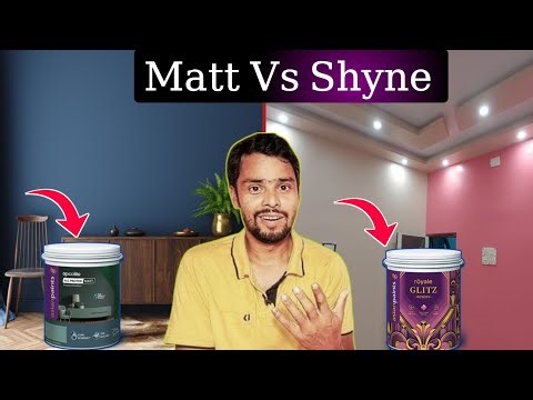 Matt Vs Shyne Paint | Best Interior Paint 