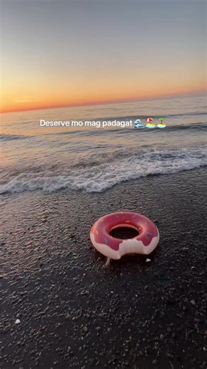Inflatable Donut Floater for Adult Beach Fun
