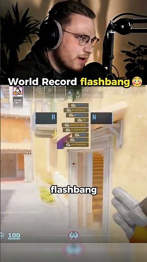 9 kills with 1 flashbang 😳