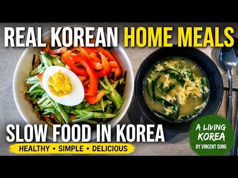 What Koreans Really Eat at Home | Spring Korean Slow Food