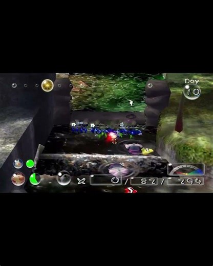 My Purple Pikmin flung itself under a Wollywog [Pikmin 2] #Pikmin #pikmin4 #switch2 #Pikminswitch2