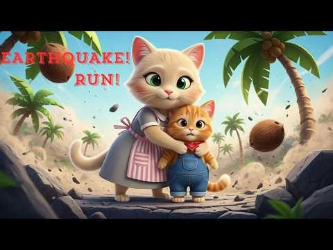 Kanna's Mission: A Brave Kids Environmental Story to Clean the Polluted Stream❤️🐱 Cat Story