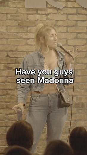 I’m a Pre-Madonna 💅😌 #standup #madonna #comedy #pose #model #modeling | Annie Lederman