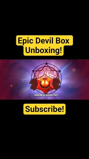 Epic Devil Box Unboxing!#box #brawlstars #selectbox #openbox #gaming #shortvideo #supercell #games