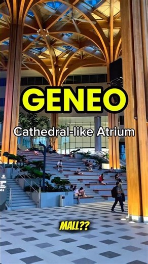 Did You Know This Stunning Atrium Exists in SG?! 😱 | GENEO