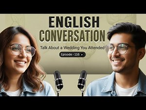 Talk About a Wedding You Attended 🗣️ | Simple English Conversation for Beginners 💬