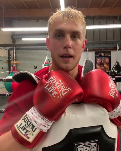 Ryan Garcia Body Shot Challenge on Jake Paul