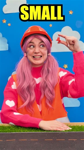 Let’s Learn BIG vs SMALL with Fun Tools! 🚧✨