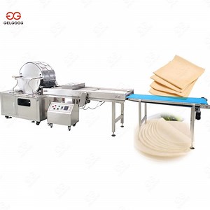 [Hot Item] Auto Grain Product Samosa Pastry Sheet Spring Roll Skin Wrap Lumpia Wrapper Making Machine