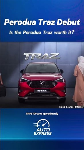 Perodua Tranz Debut