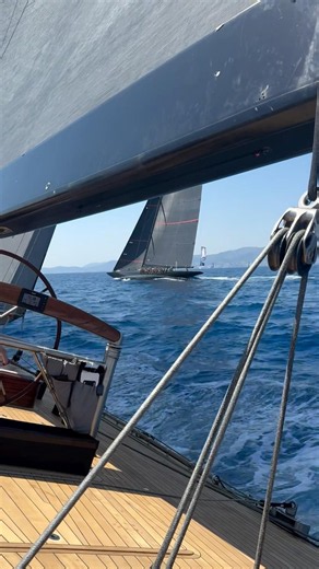 Around 15 Knots from the Deck — J Class yachts in Palma #sailing