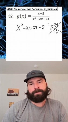ALGEBRA 2: RATIONAL FUNCTIONS - ASYMPTOTES #algebra2 #tutor #math #STEM
