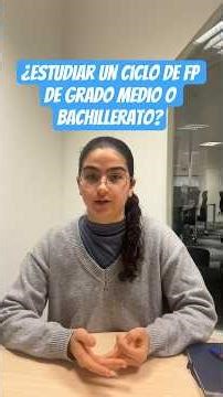 Should I study a Vocational Training Cycle (Intermediate Level) or a Baccalaureate?