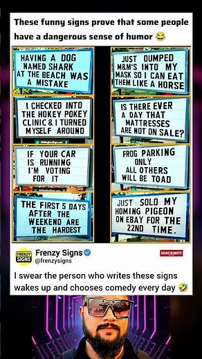 Funny Signs That Will Instantly Make Your Day Better 😂