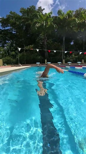 Gliding through the water #swimming