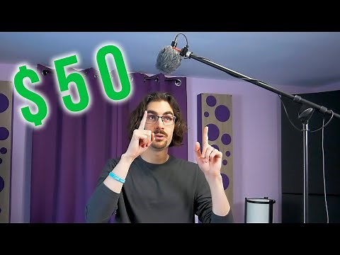 Super cheap overhead mic setup for warm, clean audio | AUDIO TUTORIAL
