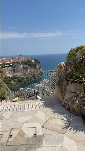 Inside Monaco Exotic Garden 🇲🇨 Cave Vibes