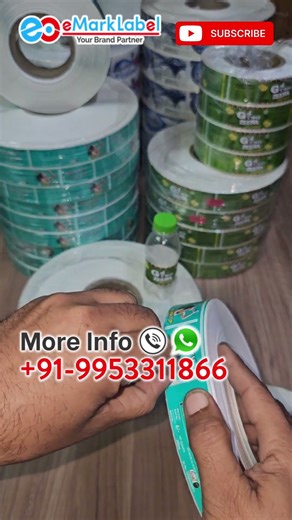How to Make Roll form Sticker Printing || Premium Sticker Making in Delhi #printing #label #flexo