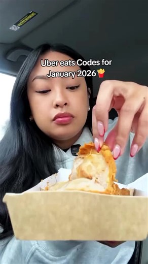 Uber eats Codes for January 2026🍟 #Ubereats #ubereatsdriver #Viralvideo #freeubereats #Couponing