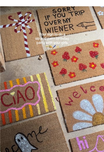 Sip and Paint Birthday Party Ideas for Girls