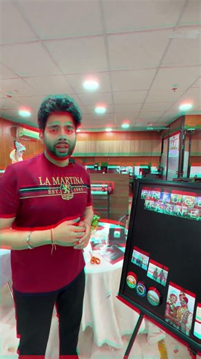 Start your custom fridge magnet business with the Square Fridge Magnet Making Machine by Makemyclick