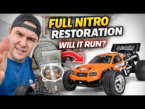 HPI Nitro Firestorm Overhaul Restoration Special - It was Trashed Bad, But Can I Fix This Legend?