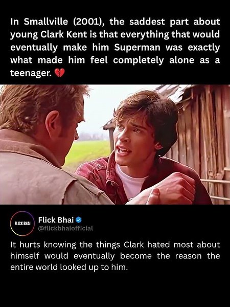 In Smallville (2001), Everything That Made Clark Superman Once Made Him Feel Alone