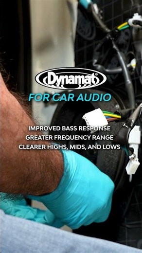 #Dynamat for Car Audio -- Better Bass Response, Greater Frequency Range! IMPROVE ANY SOUND SYSTEM!