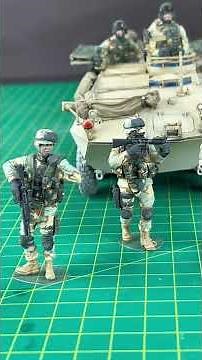 1/35 Scale Armor & Infantry Advance