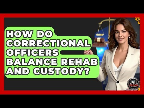 How Do Correctional Officers Balance Rehab And Custody? - Jail & Prison Insider