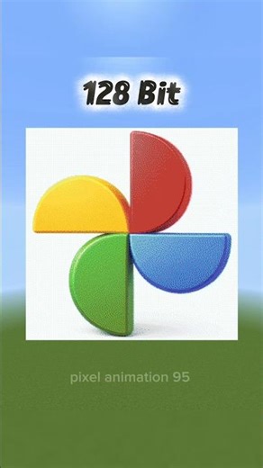 Minecraft 1-Bit to 128-Bit Pixel Art 21🔥 #LogoDesign #GamingLogo #Shorts #LogoEditing #jaishreeram