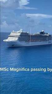 MSc Magnifica sailing by