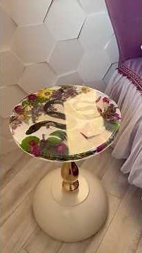 Resin Art Table. Epoxy DIY. #diy #epoxy_resin