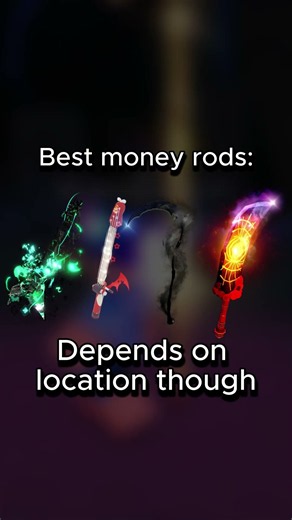 BEST RODS IN FISCH #roblox #fisch #best #rod