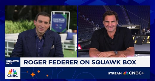 Tennis legend Roger Federer on the 2025 Laver Cup, new era of tennis and On deal