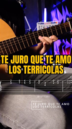 Te Juro Que Te Amo - Los Terricolas Tutorial Tabs Requinto Intro 🎼🔥 #guitarraacustica #guitarra #solosdeguitarra #guitarrista #requinto #requintista #musica #parati | NoriTabs