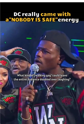 DC really came with a “NOBODY IS SAFE” energy. #WildNOut #rap #DC #RoastBattle #ComedyCentral