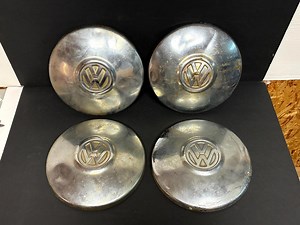 4 Vintage Volkswagen Hubcaps | Vintage VW Hubcaps | Bus or Beetle Restoration | Garage Decor | Man Cave | Gift for Him - Etsy