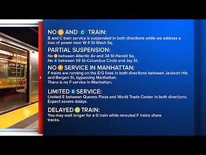 Power loss prompts multiple subway delays and cancelations