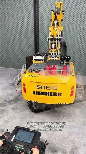 Big heavy rc hydraulic excavator in 1/14 scale !