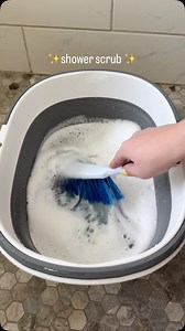 Super satisfying shower scrub ✨ Let’s deep clean and scrub this shower until the mold and grime is just a memory. comment SCRUB and I’ll send you a link to the tub and shower scrubbing products #showerscrub #shower #cleaning #clean #shower #showercleaning #cleantok #deepclean #deepcleaning #asmr #cleaninghacks | Carissacleansitall